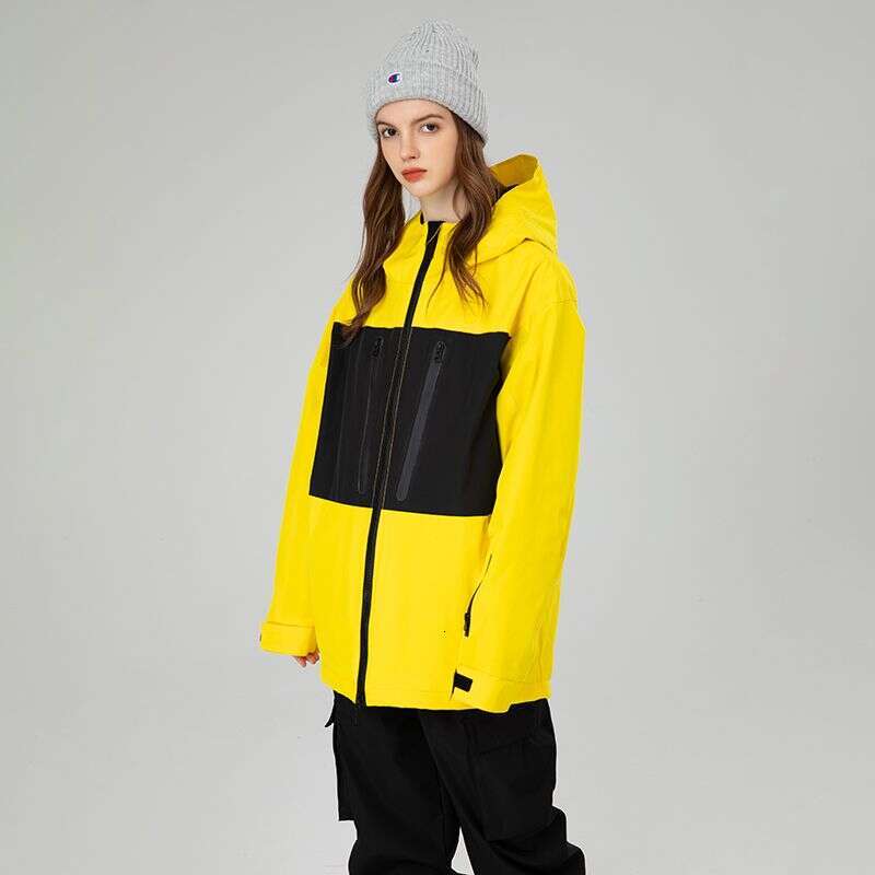 New Women's Top Men's Ski Jacket Windproof Warm Double Board Breathable Snowboard Snow Suit