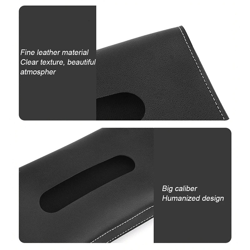 Elegant Convenient Car Tissue and Mask Holder Universal Sun Visor Attachment Hygiene OnTheGo Enhances Interior Decor 251029