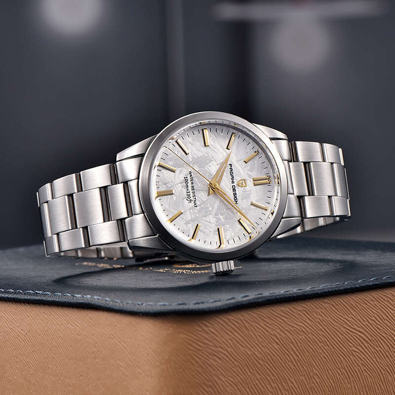 PAGANI DESIGN PD1734 Watch Stainless Steel Case 40mm Fashion Quartz Men's Wristwatch
