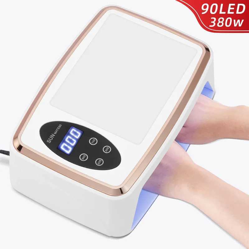 90LEDs Powerful UV LED Nail Lamp For Drying Nail Gel Polish Dryer With Motion Sensing Professional UV Lampe for Manicure Salon J251115