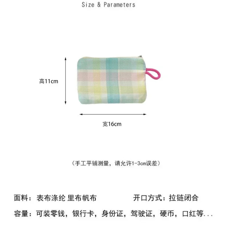 Ins Printed Coin Purse Headphone Lipstick Bag Zipper Coin Pouch Drivers License Holder Card Holder Cute Purse Cute Wallet 251029