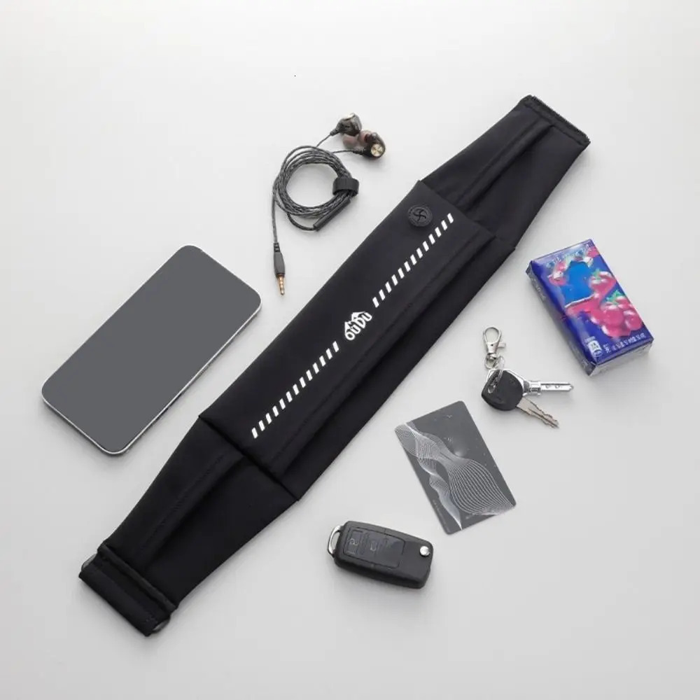 UltraThin Sport Mobile Waist Bag High Elastic Multifunctional Running Waist Bag Lightweight Large Capacity Sports Phone Bag 251021