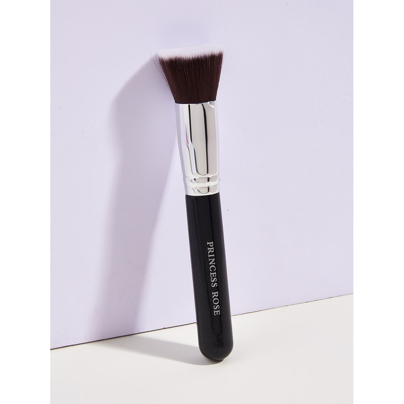 hotselling wooden handle flattop softbristle loose powder brush one brush for multiple uses foundation brush blush brush bb cream brush