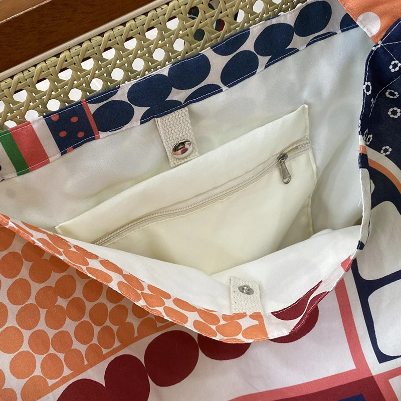 Tang Candy Polka Dot Large Capaci Womens Crossbody Bag Faionable Canvas Tote Bag for Casual Ocns 251029