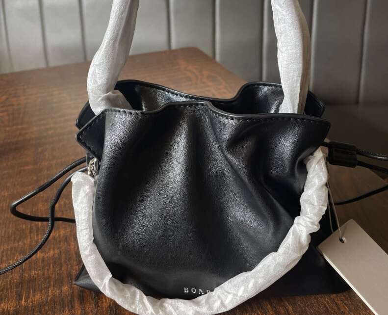 Designer Bag Tote Shoulder Bag BANGBAOLI Cloud Wrinkled Cowhide Small New Bucket Versatile High End Single Crossbody A