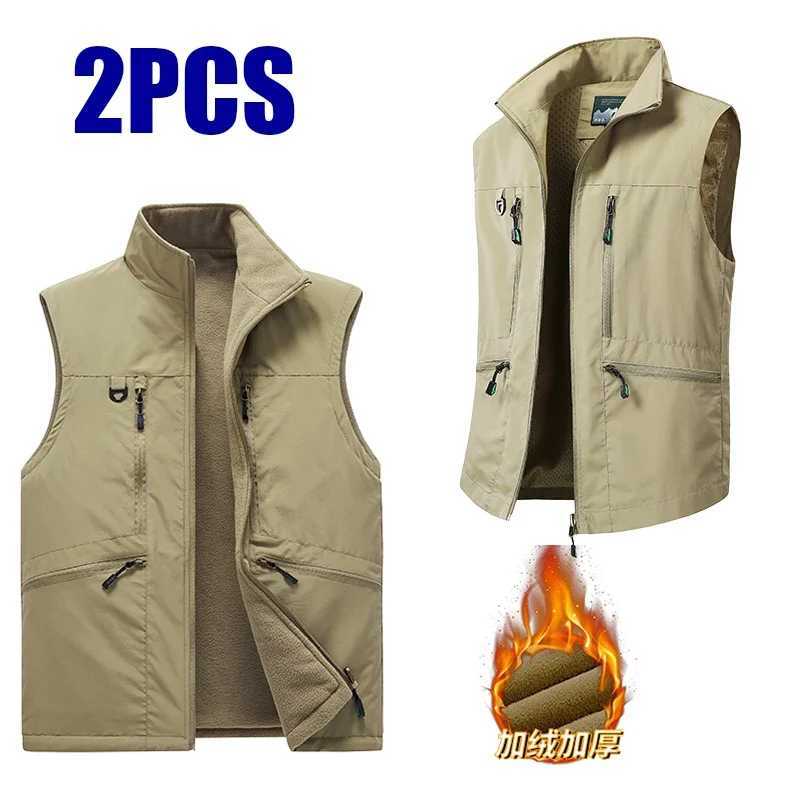 Mens Autumn Winter Fashionable Sports Casual Windproof Sleeveless Vest Comfortable Breathable Windproof Warm mens winter parka W251029