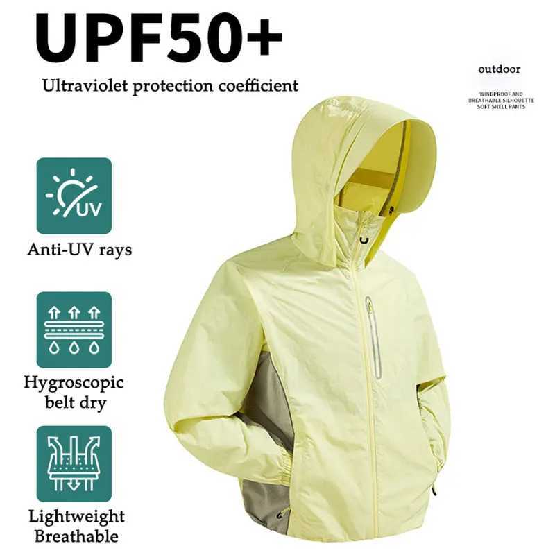 UPF 50 UV Sun Protection Clothing Summer Men Jacket Outdoor Reflective Breathable Hiking Coat Lightweight Hooded Fishing Coat J251029