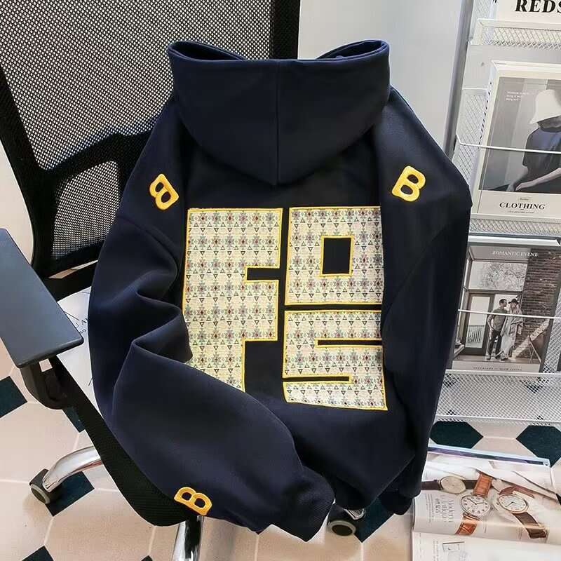 Designer Men's Women's Hoodie Y2K Hip Hop Gothic Skull Cartoon Pattern Print Black Ultra David Coat Men's Women's Gothic Pullover 