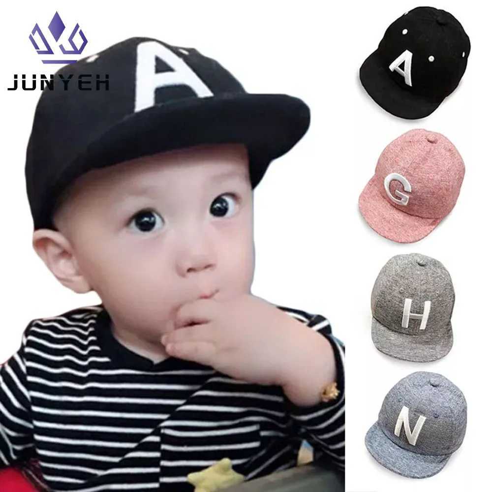 Baby Boys Girls Alphabet Embroidery Baseball Cap With Adjustable Sun Protection Infant Caps For Kids 624 Month251028