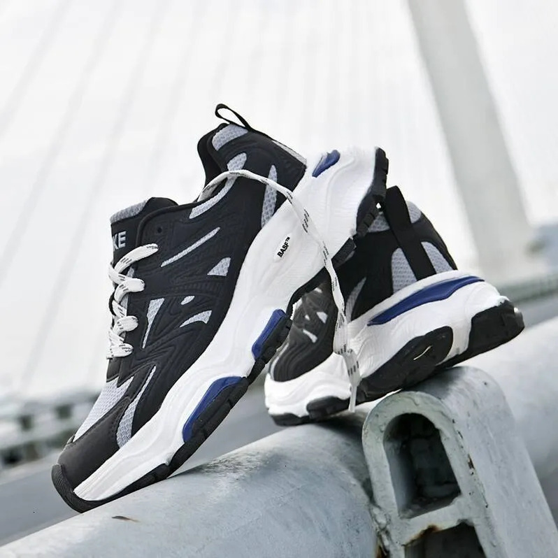 ONKE Shoes Men & Women New Autumn Thick-Soled Height-Increasing Casual Sports Shoes Fashionable Versatile Breathable Mesh