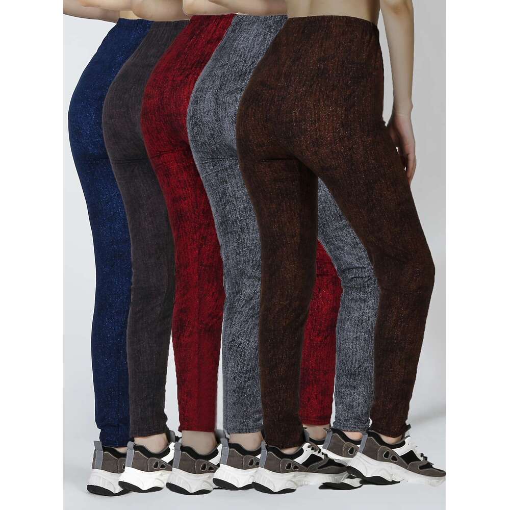 5Pcs Tie Dye High W… - image