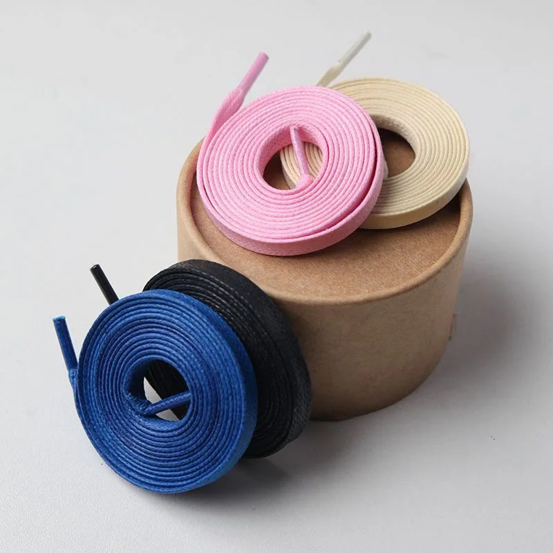High Quality Flat Cotton Shoelaces For Sneakers Sport Casual Basketball Shoes Laces Beige Black White Shoestrings Dropship 251029