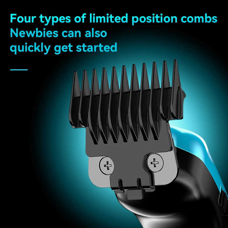 kemei Salon Rechargeable Trimmer Clipper High Speed Motor Barber Hair Trimmer Clipper KM264 Z251029