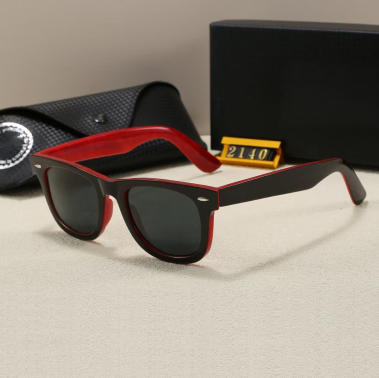 Designer Sunglasses for Mens Womens Adumbral Fashion Goggle UV400 2140 Eyewear Classiceyeglasses Luxury Male 4195 Sun Glasses 4169 Metal Frame Gift box