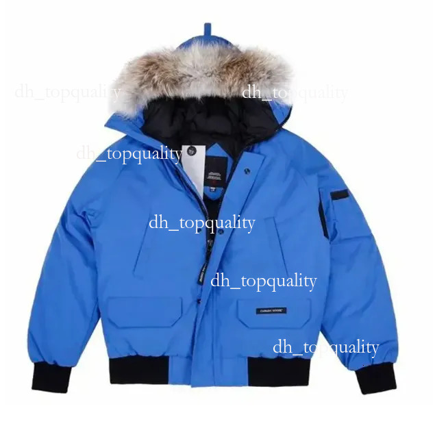 Mens Jacket Designer Puffer Canada Jacket Women Wyndham Wolf Skin Collar Parka Winter Fashion Outdoor Warm Windproof Coat Canadian Gose Jacket 3ee