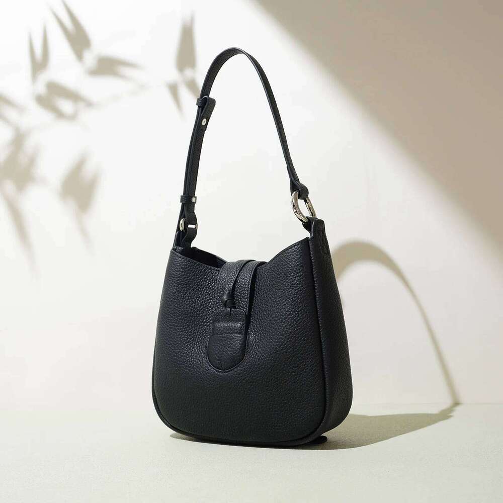 Genuine Leather Underarm New Soft Top Layer Cowhide Women's Handbag Free Initials Fashion One-Shoulder Crossbody Bag Suotong1029