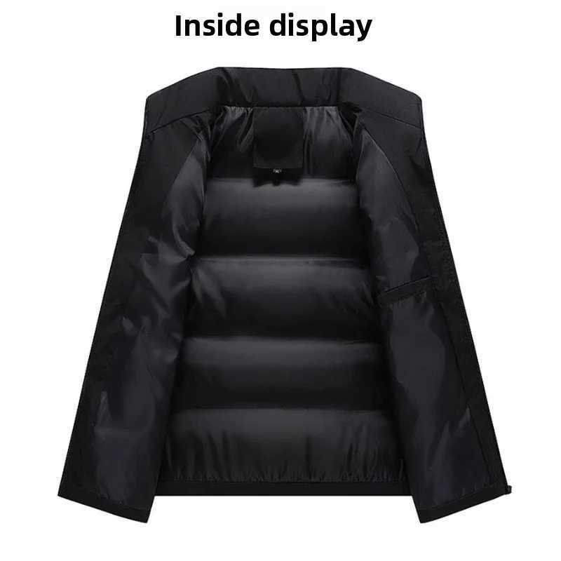 Winter New Thickened Warm Trendy Cotton Vest Comfortable Versatile Breathable Windproof Breathable High Quality Outdoor Men Top W251029