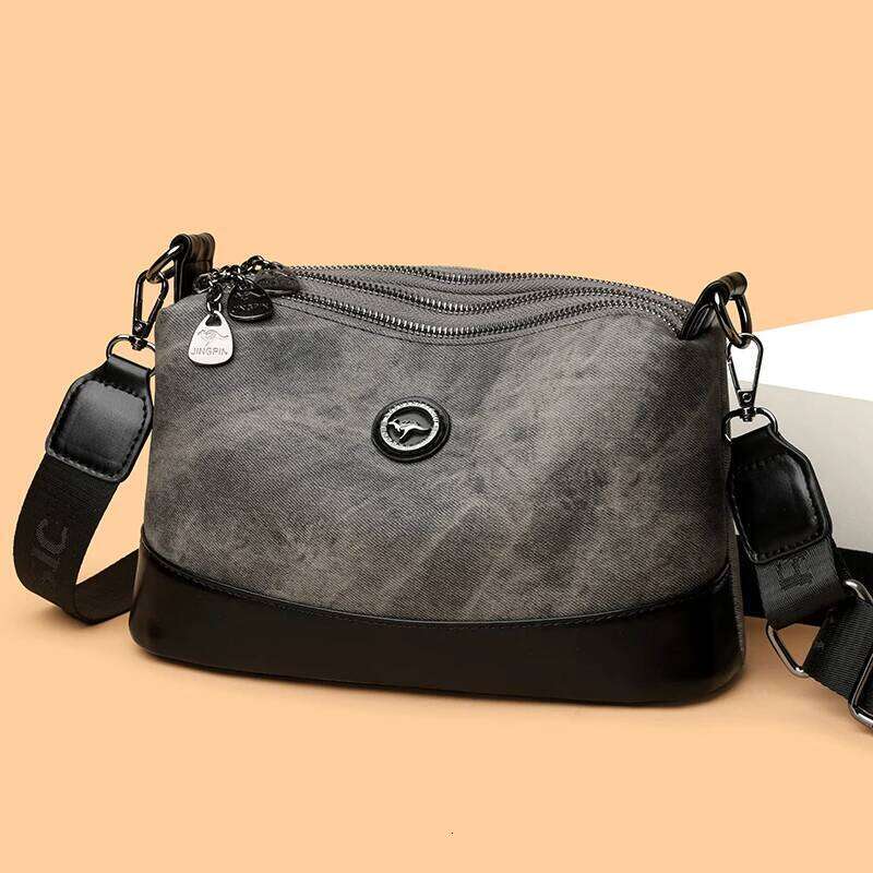 High Quality Leather Ladies Handbag Female Messenger Tote Bags Women Multilayer Large Capacity Shoulder Crossbody Sac