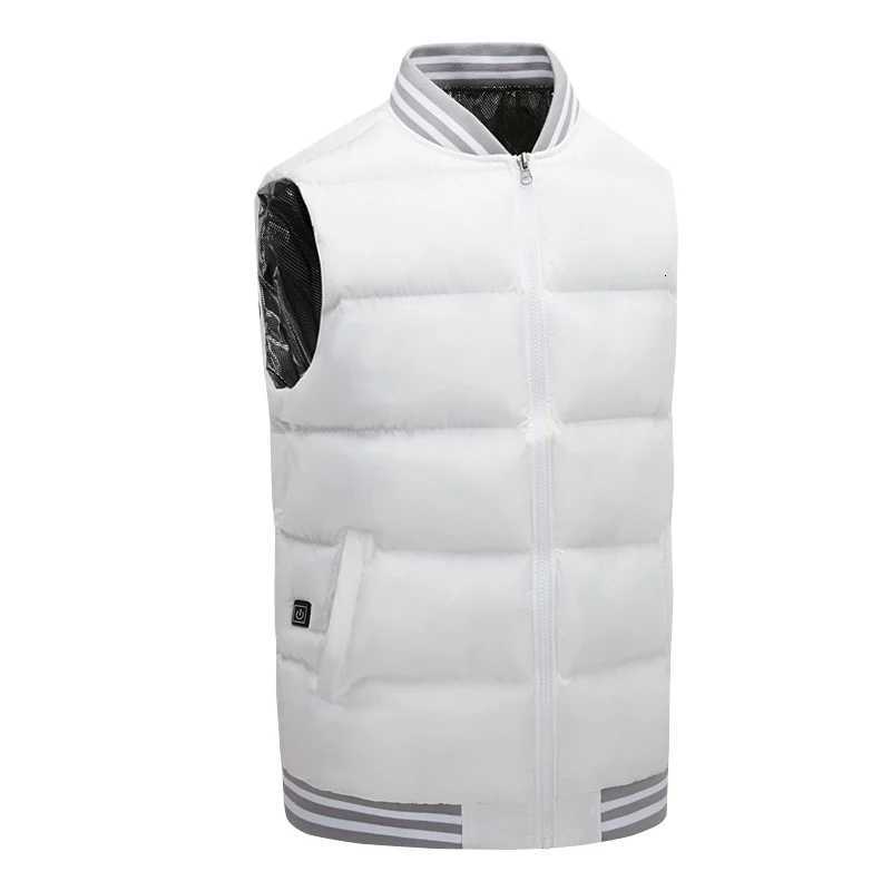 Mens winter Smart Heated vest USB Electric Heating Fleece Vest heating jacket Outdoor trekking Thermal Warm Jacket Heated W251029