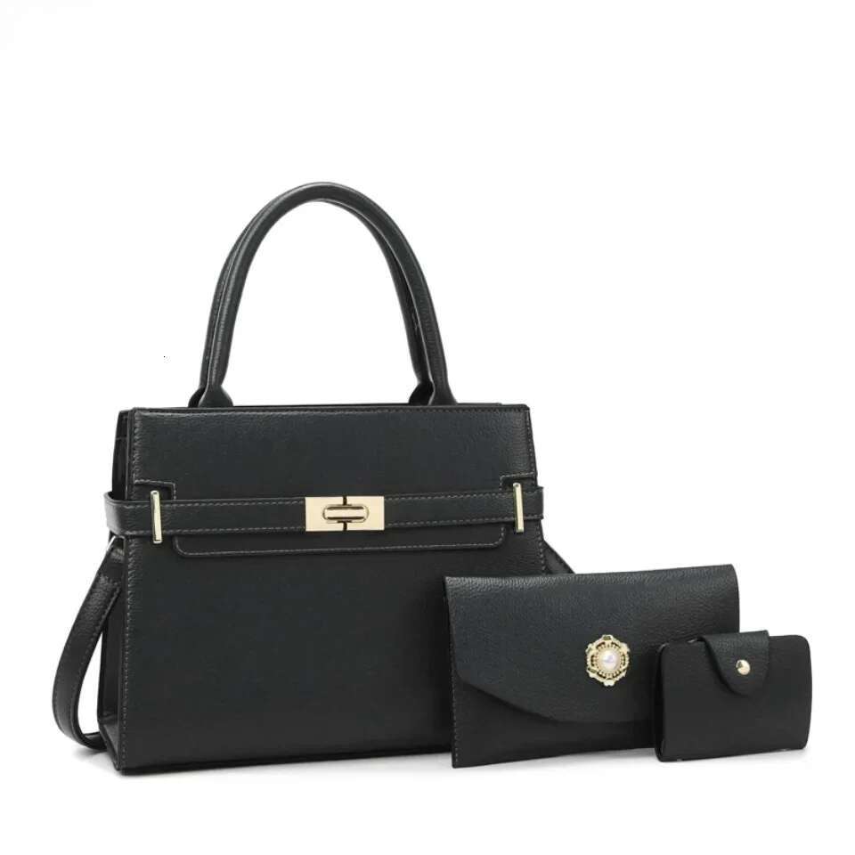 Sets Or Big Bag Women s Handbag Large Capacity Shoulder Crossbody Bags Small Coin Purse Quality Pu Leather Sac