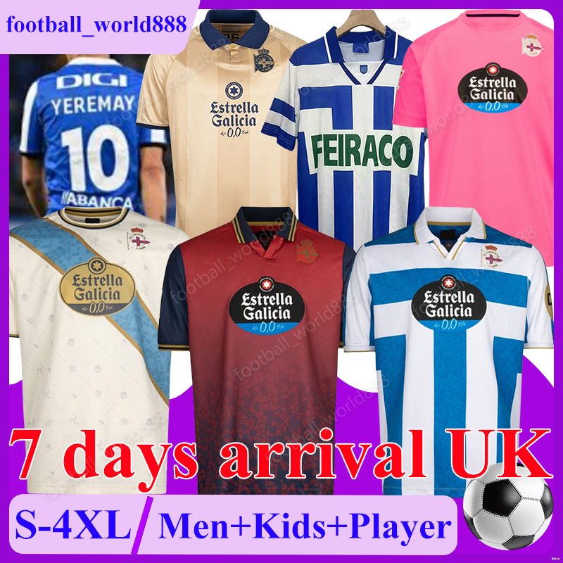 4XL camiseta Deportivo La Coruna 25 26 Soccer Jerseys EDDAHCHOURI YEREMAY 2025 Football Shirts LUISMI CRUZ MELLA football kits MULATTIERI Men Kids Kits Socks Sets