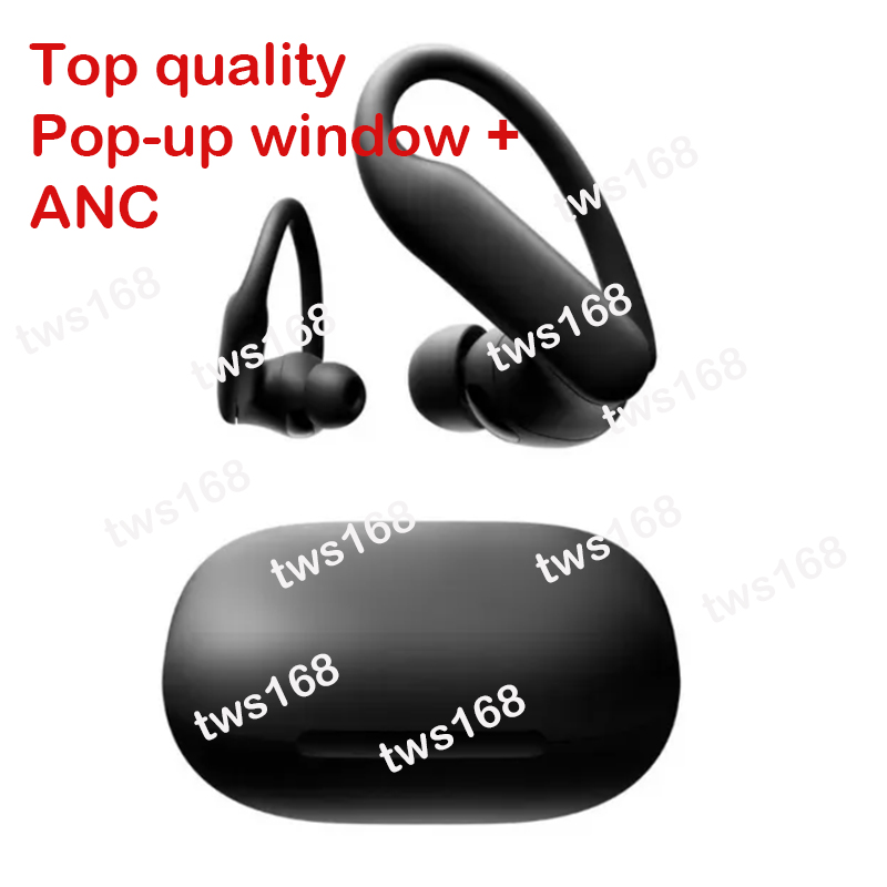 Top quality Powerbeat Pro 2 Power Beat Wireless Headphone Ear Hook EarBuds Bluetooth Earphone Noise ANC Reduction Stereo Sound Headset for iPhone Samsung Android