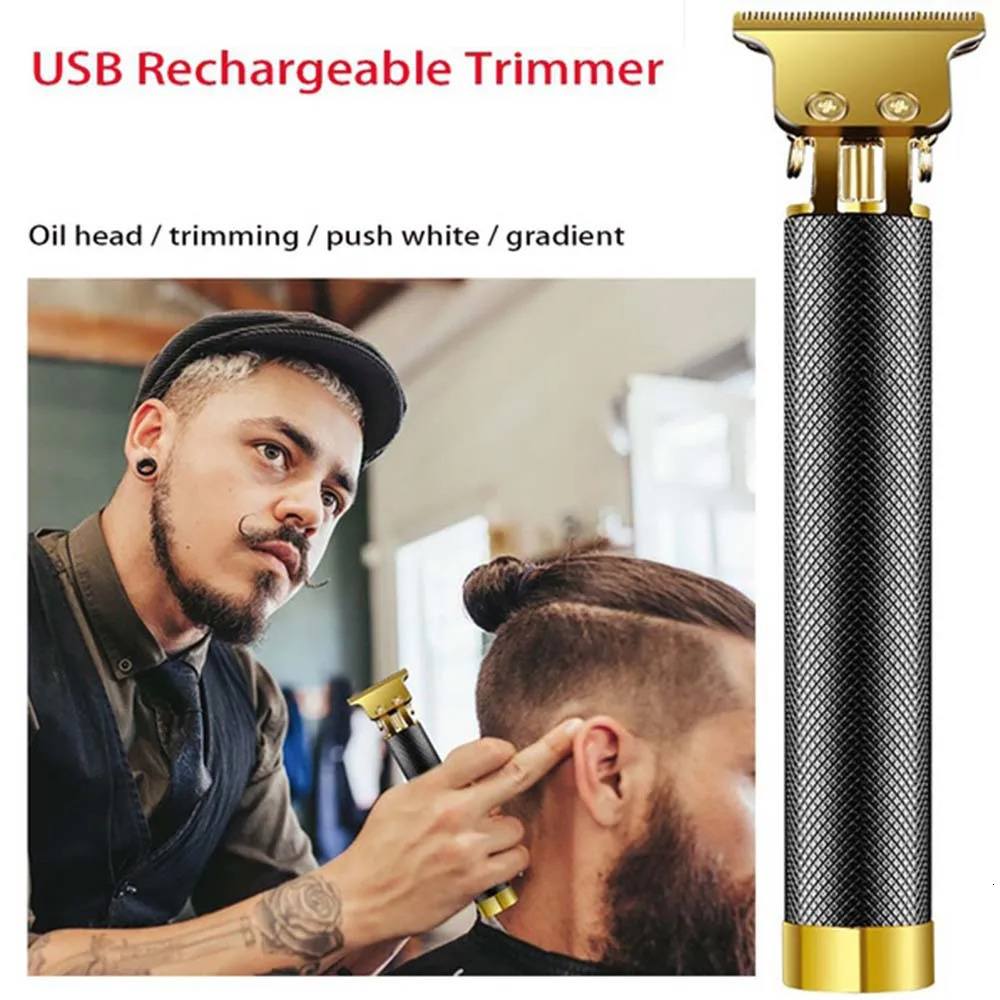 USB Rechargeable Electric Hair Clipper Cordless Hair Trimmer Set For Hair Cutting Professional Trimmer Shaver Trimmer Beard 251029