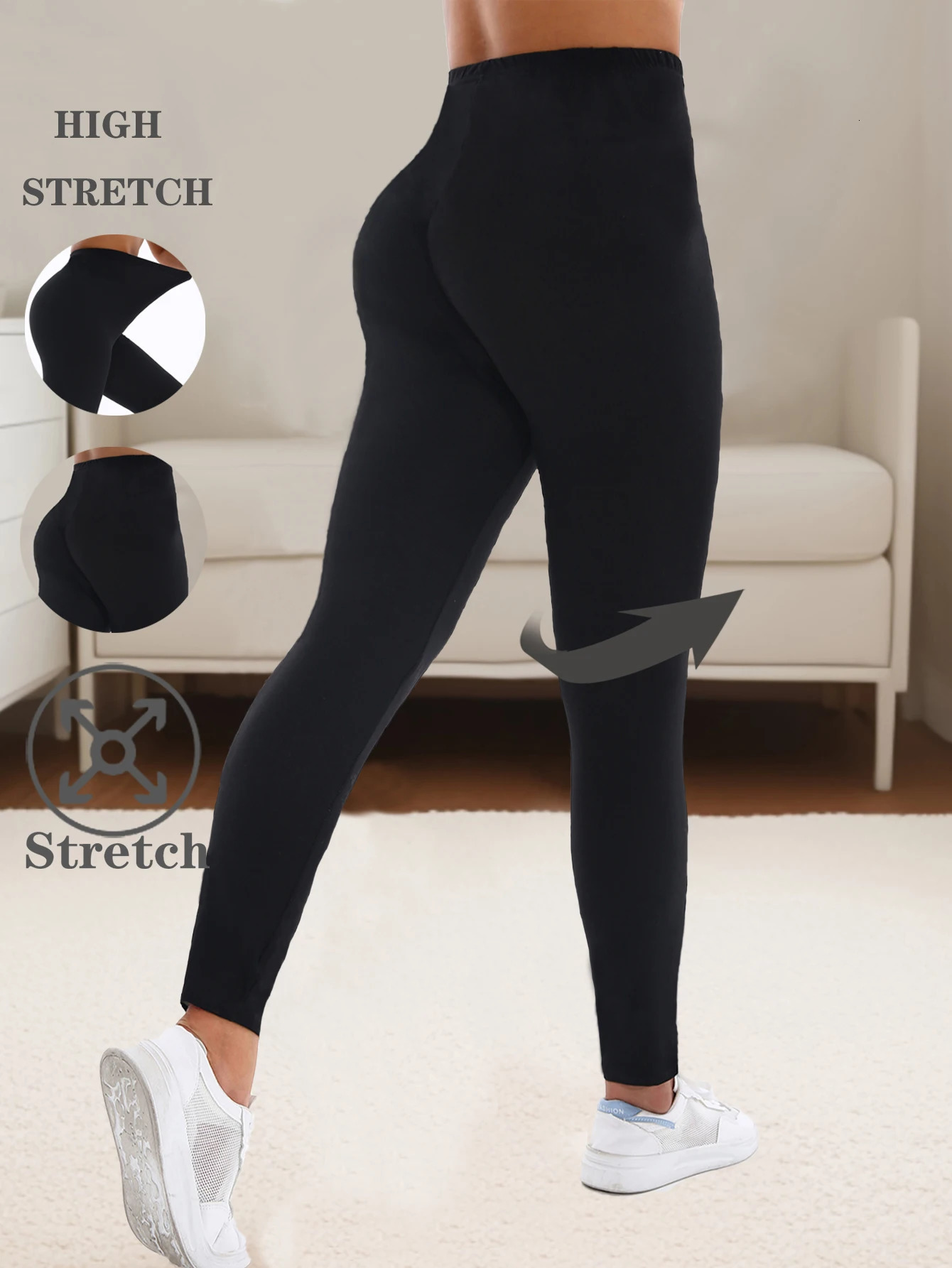 Autumn Winter 3PACK Womens Solid Color Plush Thick Sexy Tight Legging Black Bottom Cat Casual Sports Elegant Fitness Yoga Pants 251029