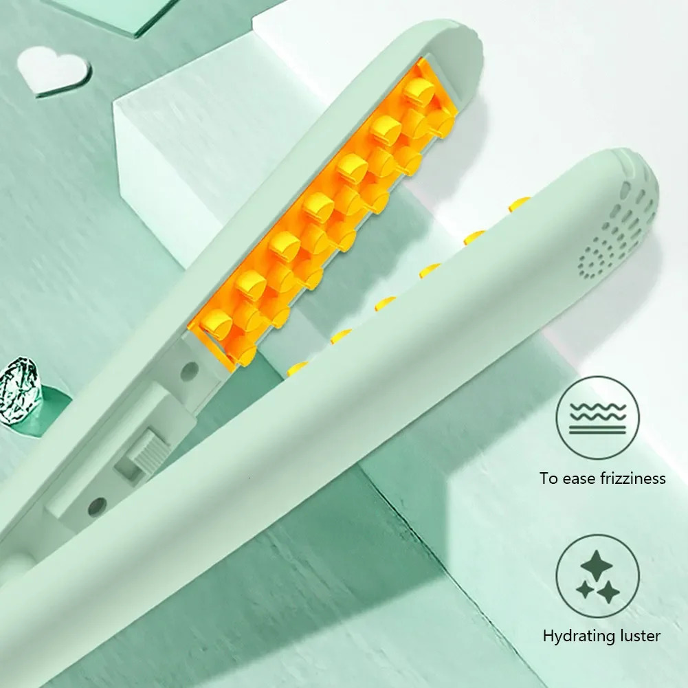 3D Grid Curler Mini Hair Curling Iron Hair Fluffy Splint Portable High Quality Ceramic Corn Perm Styling Tools 251029