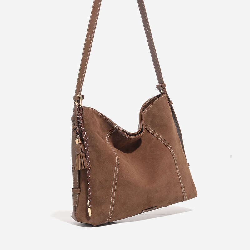 Luxury bag Casual Large Capacity Underarm New Suede High End Tote Simple Fashionable Stylish Single Shoulder Crossbody Bag