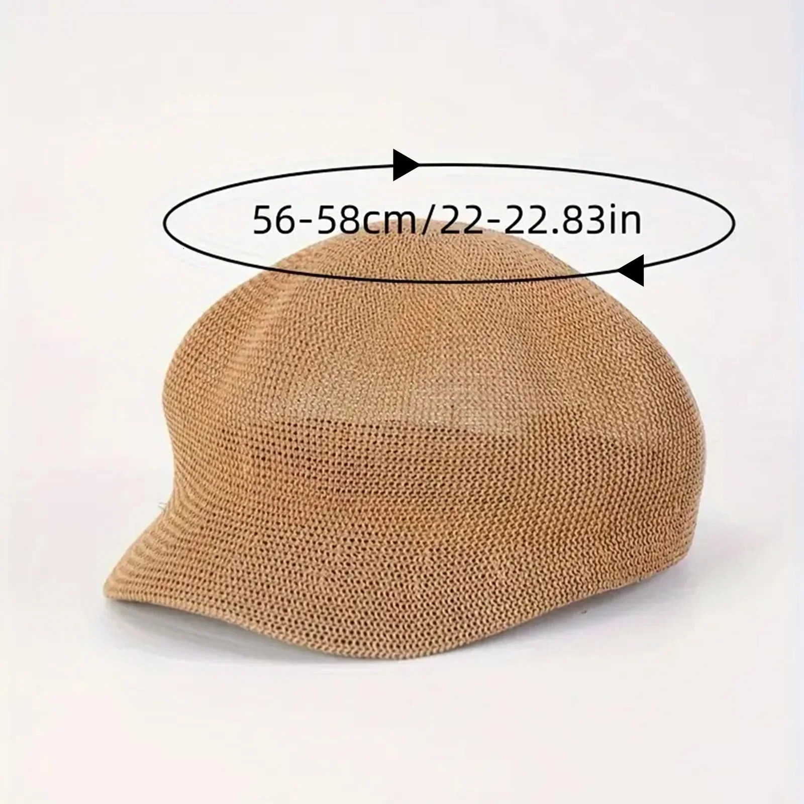 Retro Beret Caps for Women Girls Breathable Mesh Solid Color Beret for Outdoor Fishing Camping 251029