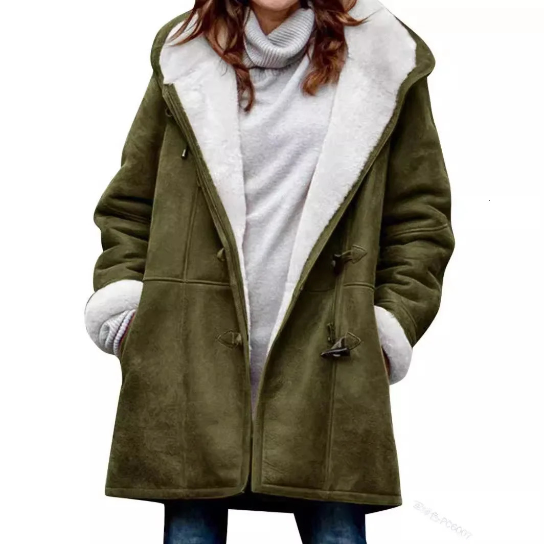 Solid Casual Loose Jacket Coats For Women Winter Vintage Womens Jackets Overcoat Autumn Female Coat Outerwears Tops 251028