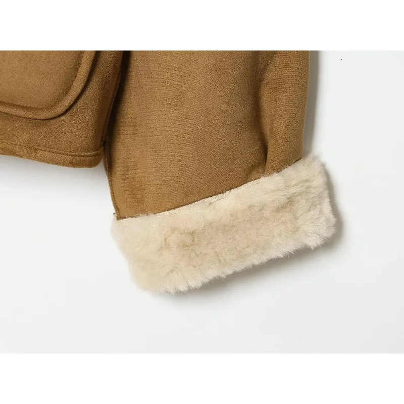 CharmChant Reversible Shearling Jacket for Women Leather Jackets Fashion Winter 2025 Coat Female in Coats Warm Outerwears 251029