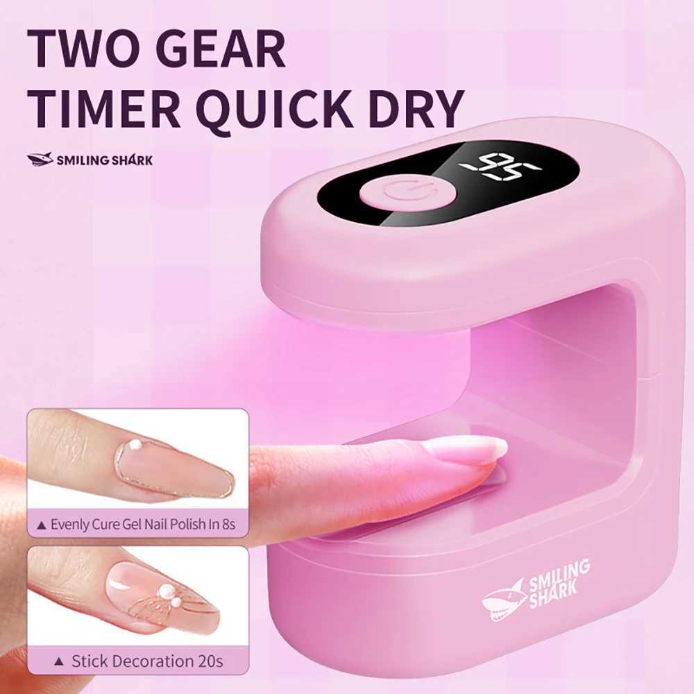 Smiling MJD012 Small and Mini Nall Lamp Light Weight to Easy Carry TypeC Fast Charging for Mani And Nail Art J251115