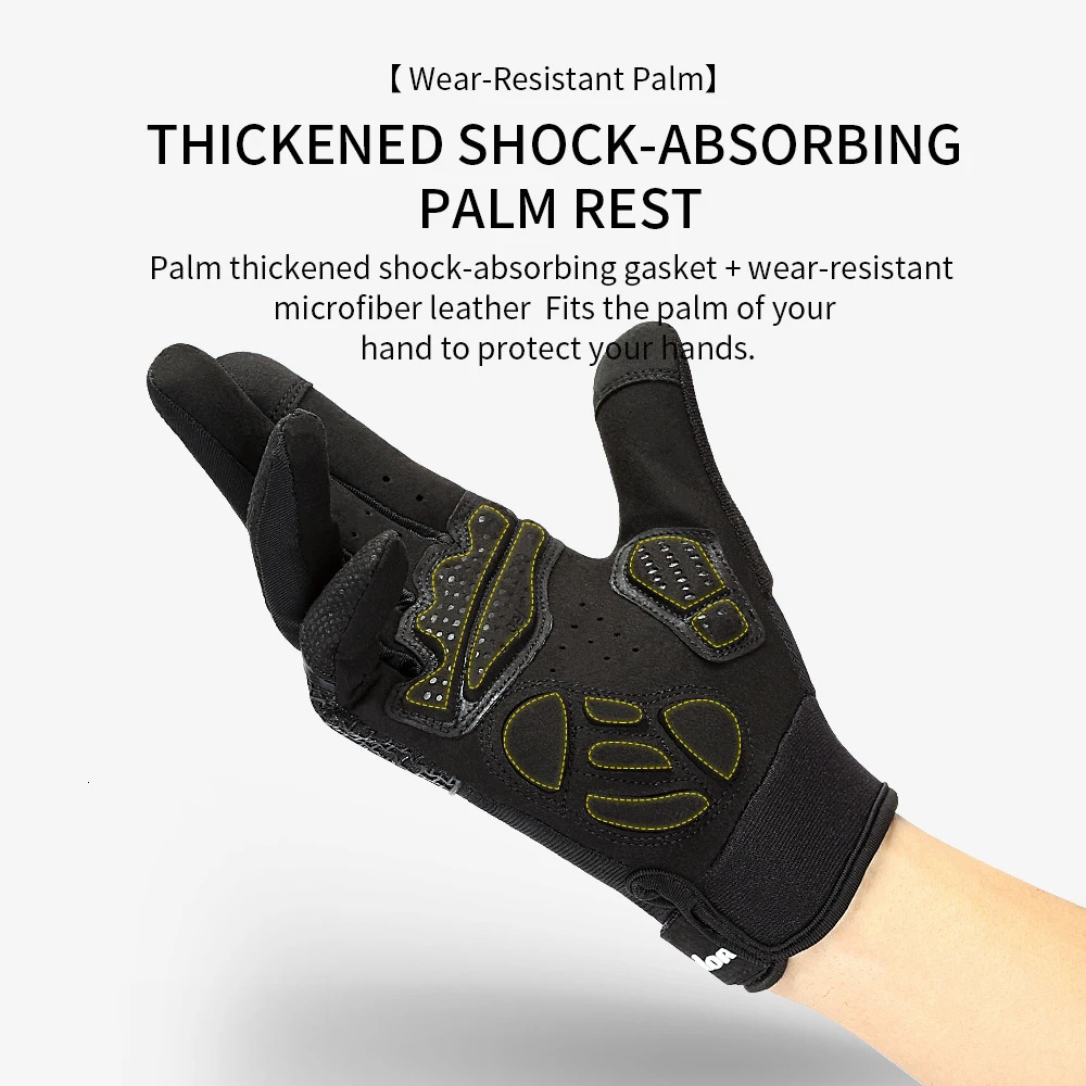 Long Finger NonSlip ShockAbsorbing Cycling Gloves Spring And Summer MenS Breathable Sunscreen Touch Screen Riding 251013