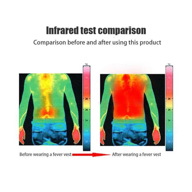 Smart Electric Heating Vest for Men Women USB Charging Heating Vest Camping Traveling Winter Body Warm Clothes W251029