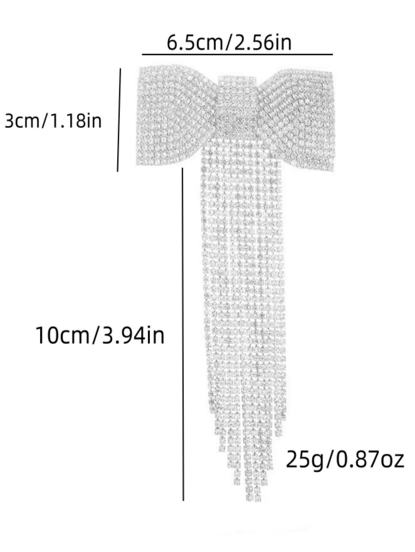 1PC2pcs Stylish and elegant bow hair accessories for girlfriends suitable for Mothers DayW251028