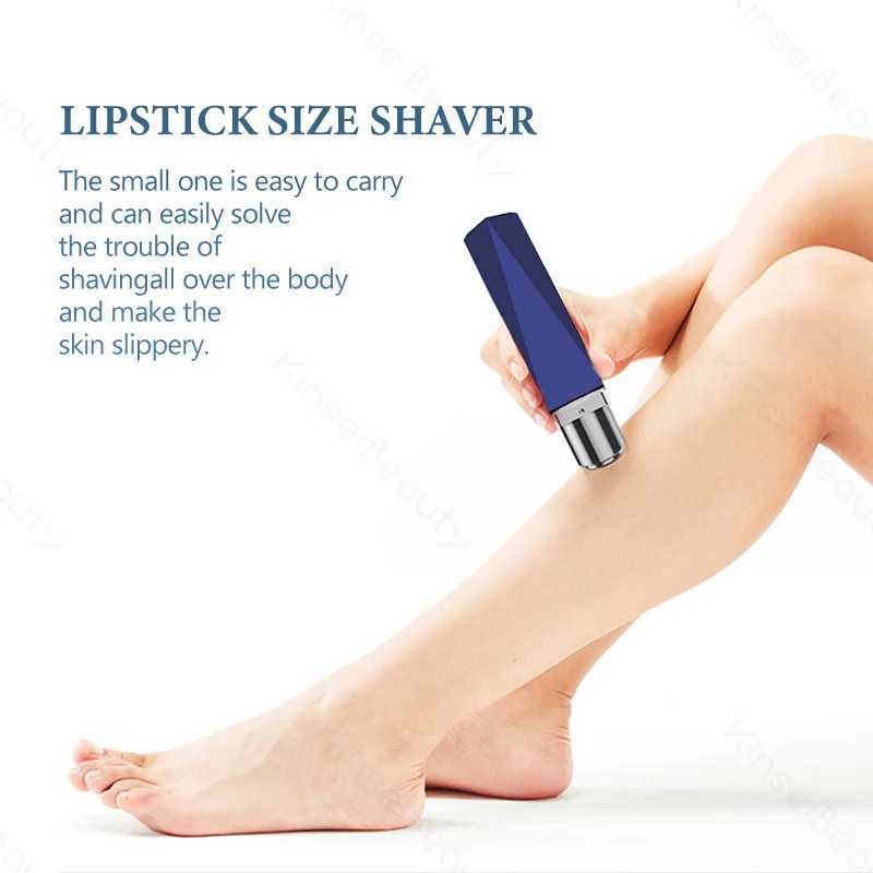 Face Bikini Line Hair Removal 3D Facial Epilator Electric Eyebrow Trimmer RaZOr Painless 360 Degree Lips Hair Expoliator J251117