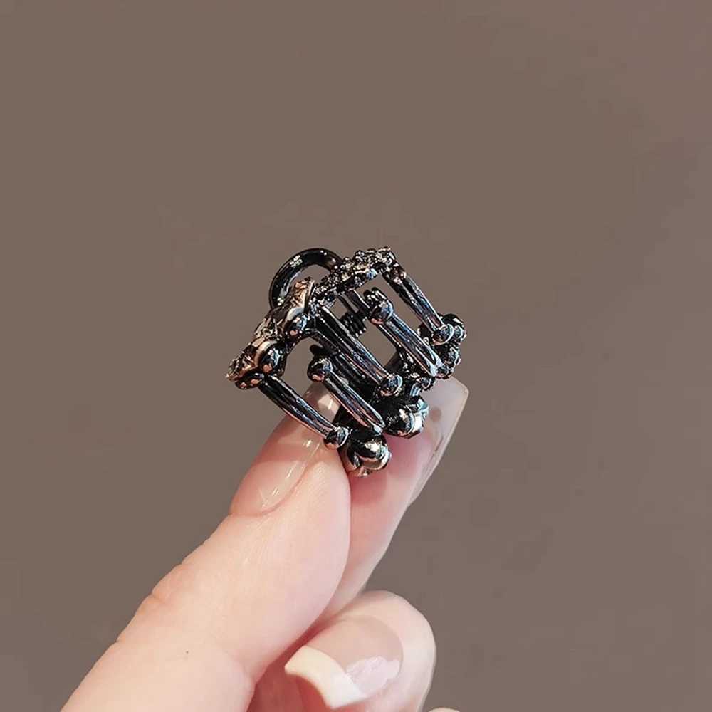 Shining Flowers Hair Claws Women Ladies New Fashion Rhinestone Elegant Ponytail Hairpins Hair AccessorieW251028