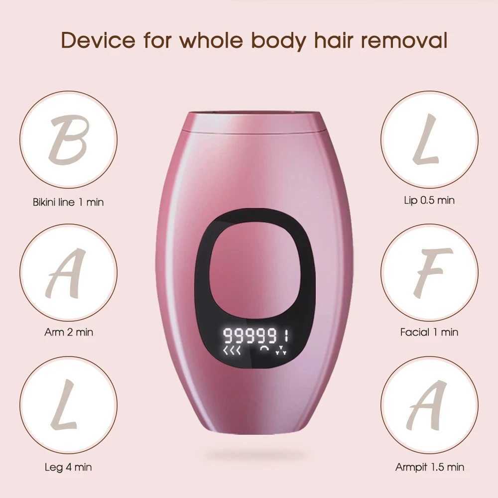 IPL 990000 Flashes Painless Permanent Laser Epilator for Women Body Bikini and Face Hair Remover Home Use J251117