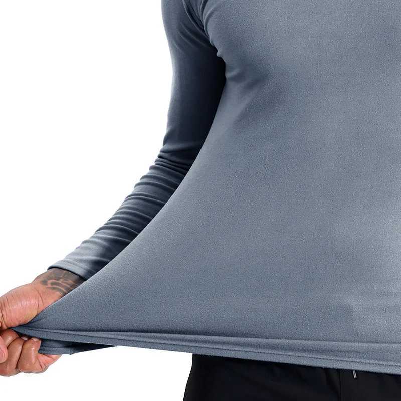 Mens autumn and winter plus size solid color turtleneck bottoming shirt casual Joker fashion young men long sleeve warm T J251029