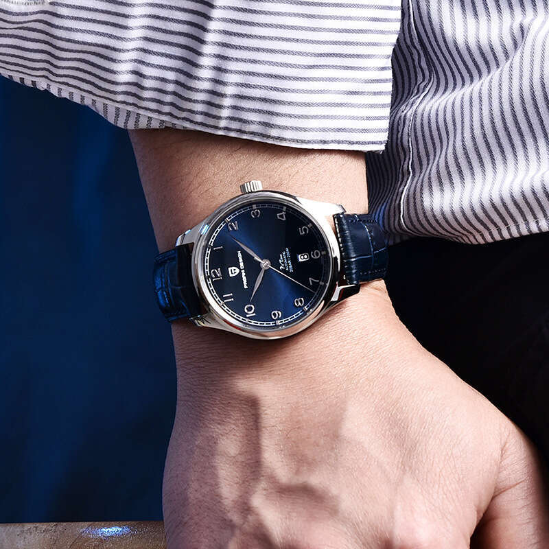 pagani design new model launched simple pin buckle calendar mens mechanical watch pdys003
