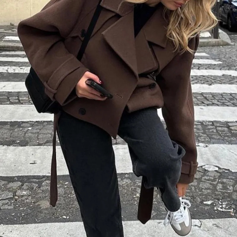 Women Autumn Winter Womens Sweater Jacket Suit Long Sleeve Jacket Outerwear Comfy Knitwear Plus Size Skinny Niche Petite 251029