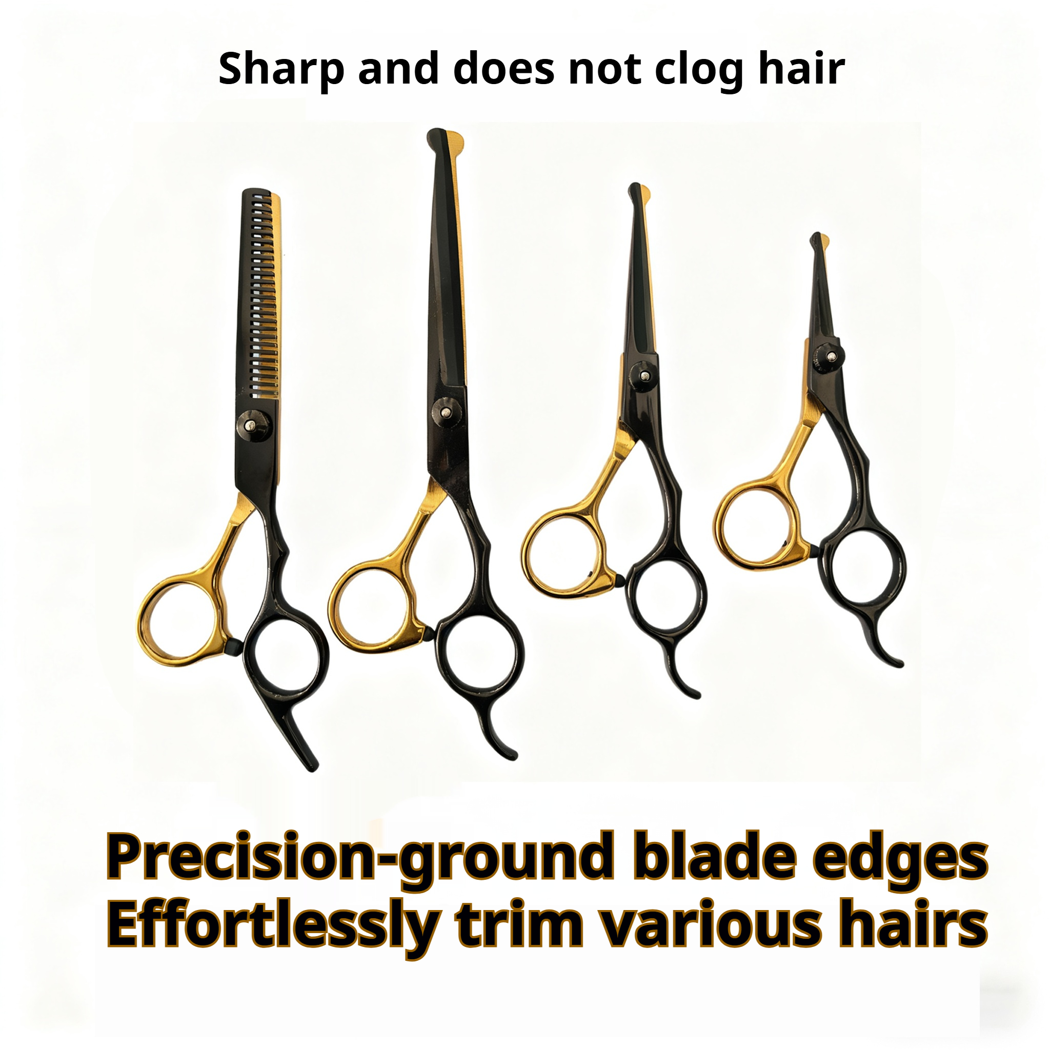 Ultra-Sharp Hair Clipper Set for Beginners: Dual-Purpose Pet Grooming and Home Use, Never Snags Hair
