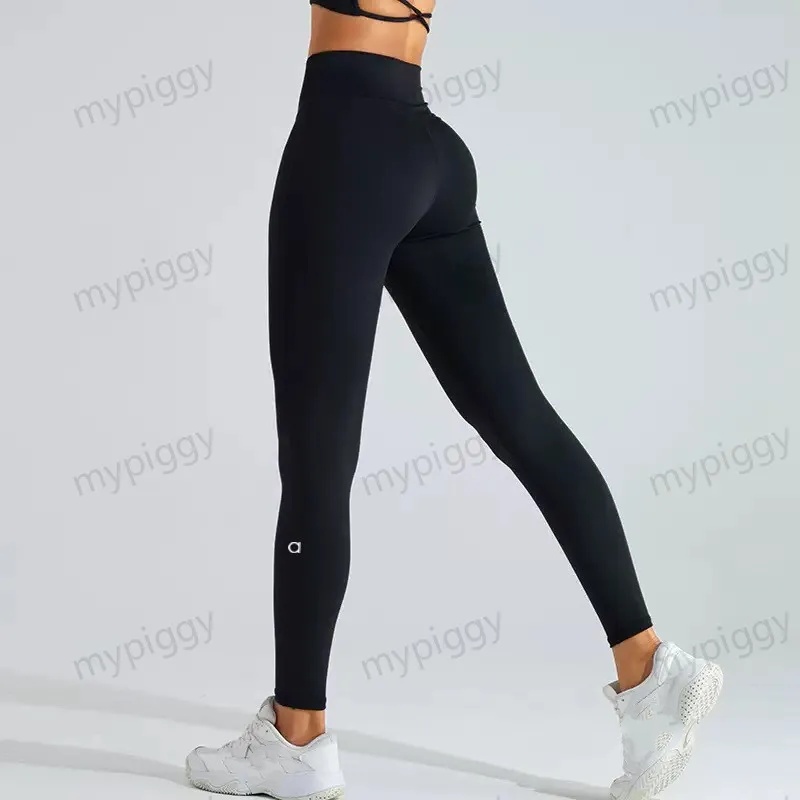 Yoga Pant Leggings Align Yoga Seamless Gym Training Women multiple Colors Sports Leggings Stretch Nylon Lycra Embarrassing Lines Legging