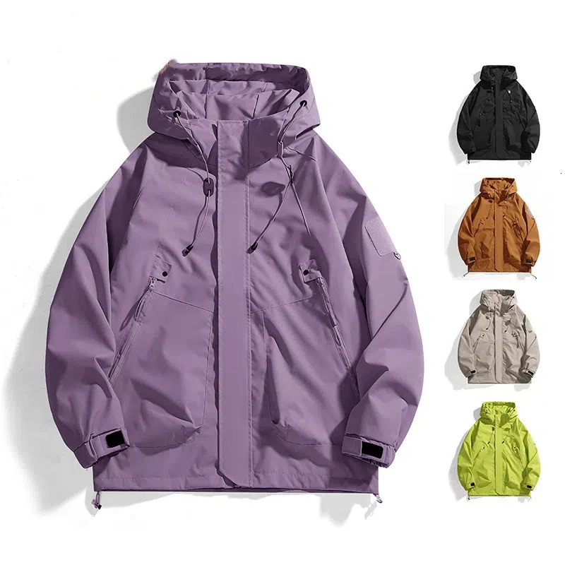 Unisex Outdoor Waterproof Jacket Windbreaker Coat Autumn Breathable Fishing Camping Windproof Jackets Men Women Clothing 251029
