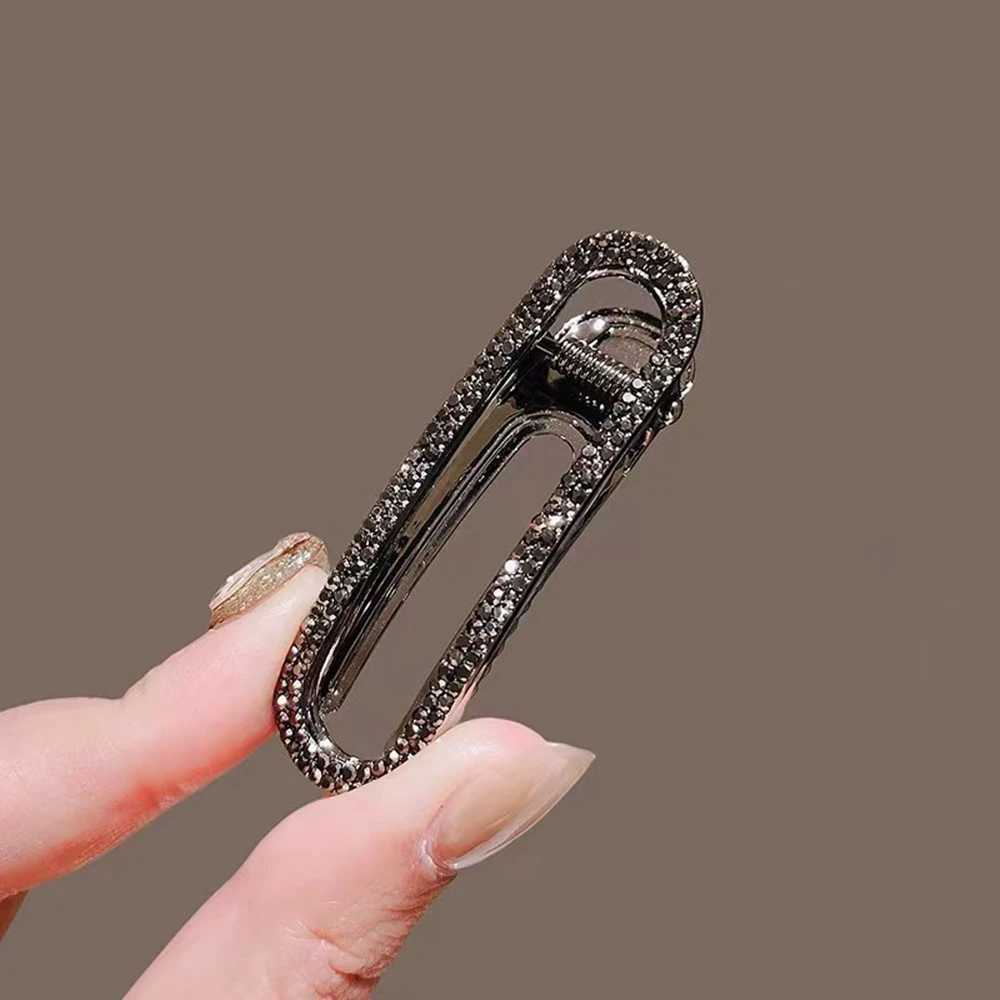 Trendy Handmade Pearl Hair Clip Women Girl Shiny Rhinestones Hairpin Hair AccessoriesW251028