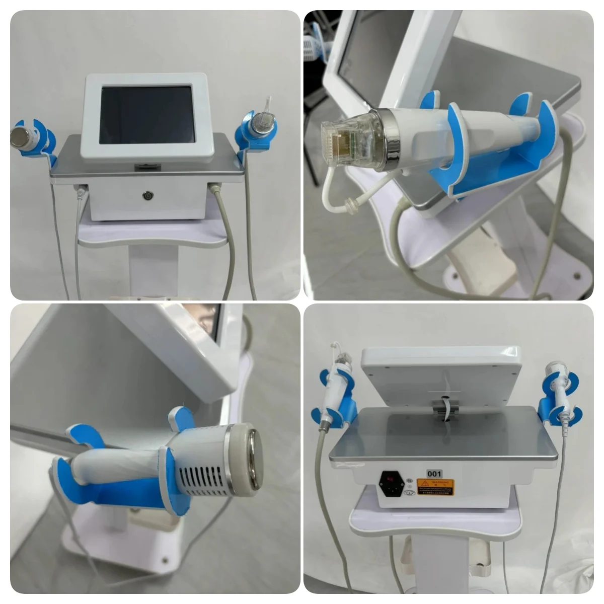 Gold RF Microneedle Radio Frequency Wrinkle Removal Skin Tightening Machine Skin rejuvenation Wrinkle Removal Acne Mark Removal Scar Removal Shrink Po