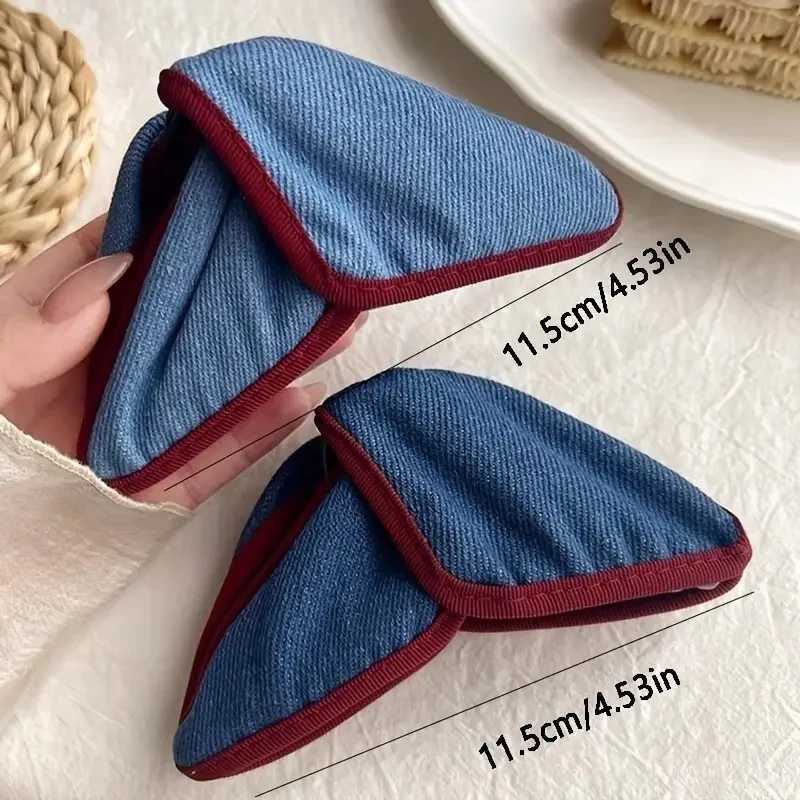 Single Vintage Hair Clip Bow Retro Elegant Hair Accessory for Ponytails Updos NoSlip Hair Claw Clip for WomenW251028