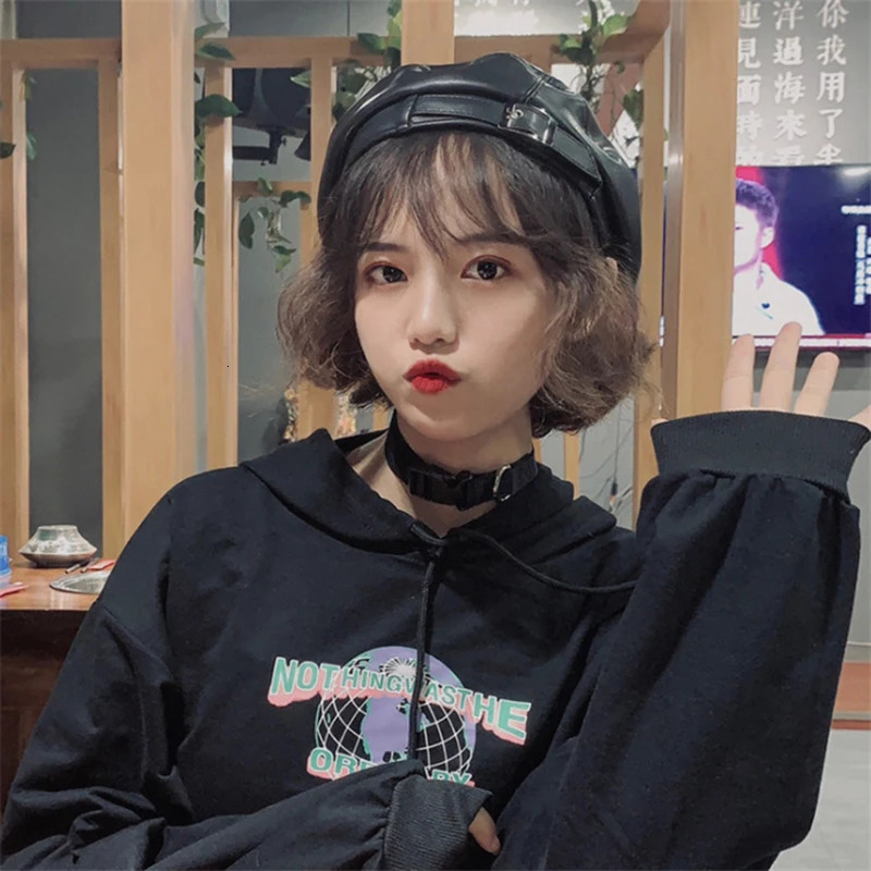 Fashion Girl Leather Beret Beanie Hat Cap Women Plain Beret Hats Solid Color Elegant Lady Artist Caps Belt Beanies 251029